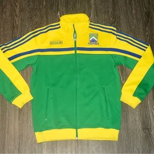 Adidas Essentials 3-Stripe Brazilian Style Track Jacket , Size Medium